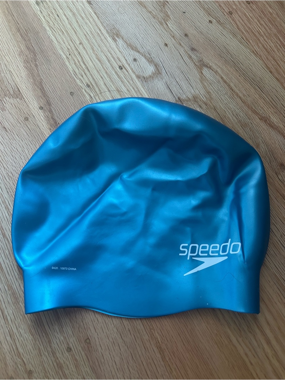 Speedo women Swim Cap in Teal Blue